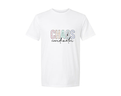 brand:Generic|color:White|Chaos Coordinator Mothers Day 2 Graphic T-Shirt