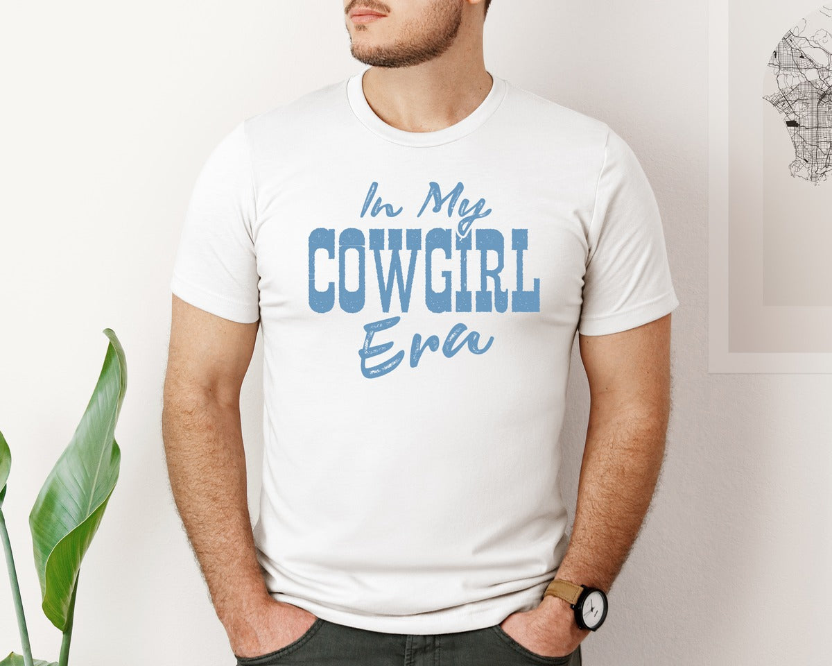 brand:Bella Canvas|color:White|Western Cowgirl 7 Graphic T-Shirt
