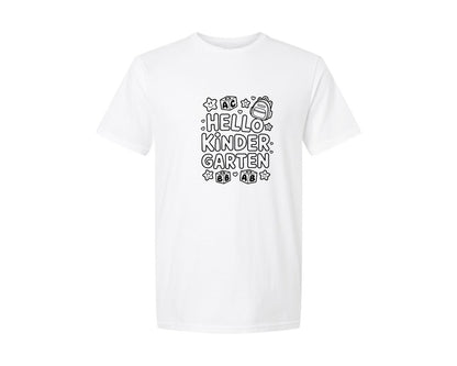 brand:Generic|color:White|Back To School 317 Graphic T-Shirt