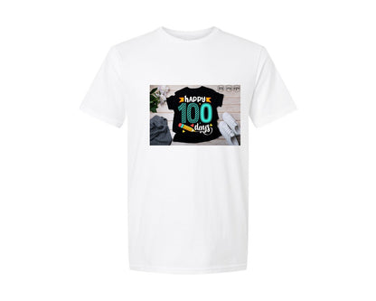 brand:Generic|color:White|100 Days Of School Shirt 10 Graphic T-Shirt