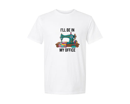 brand:Generic|color:White|Craft Room Office Graphic T-Shirt