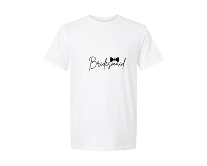 brand:Generic|color:White|Bridesmaid 78 Graphic T-Shirt