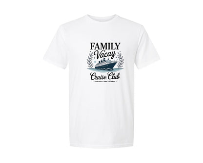 brand:Generic|color:White|Family Cruise Cruising Cruise Graphic T-Shirt