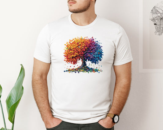 Tree Of Life Autism Tree Pngautism Life Graphic T-Shirt