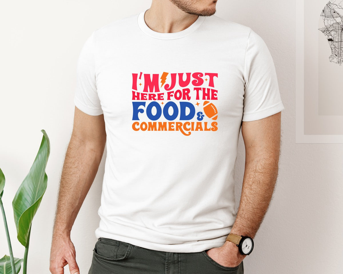 brand:Bella Canvas|color:White|Super Bowl Quote 2 Graphic T-Shirt