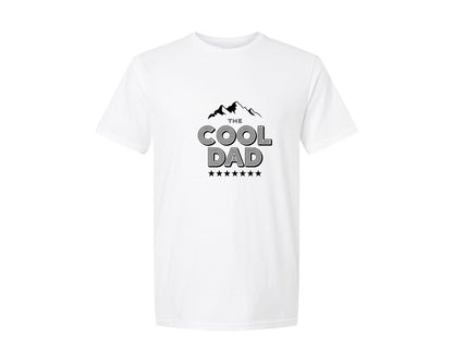 brand:Generic|color:White|Cool Retro Mountain Dad Design Graphic T-Shirt