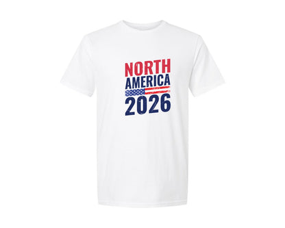 brand:Generic|color:White|North America 2026 Sport Usa Team 2026 Graphic T-Shirt