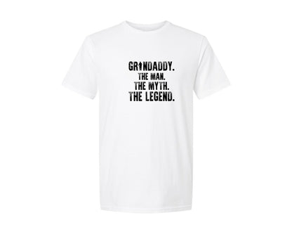 brand:Generic|color:White|Grandpa Grandaddy T Shirt Design Graphic T-Shirt