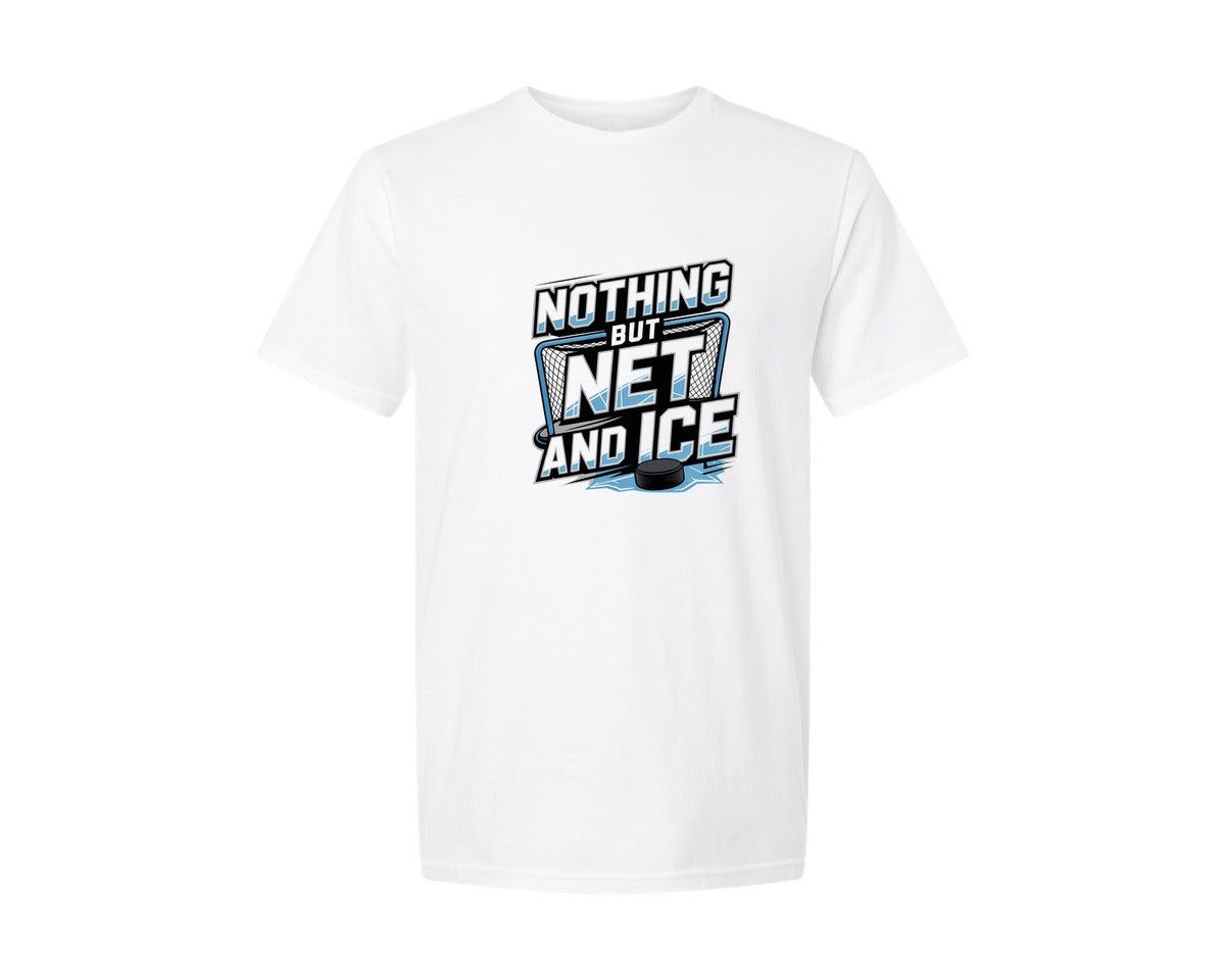 brand:Generic|color:White|Ice Hockey Hockey Shirt Graphic T-Shirt
