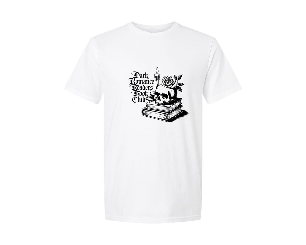 brand:Generic|color:White|Dark Romance Readers Book Club T Shi Graphic T-Shirt