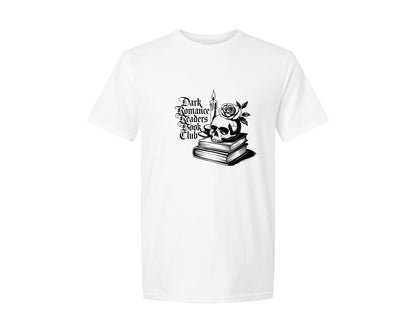 brand:Generic|color:White|Dark Romance Readers Book Club T Shi Graphic T-Shirt