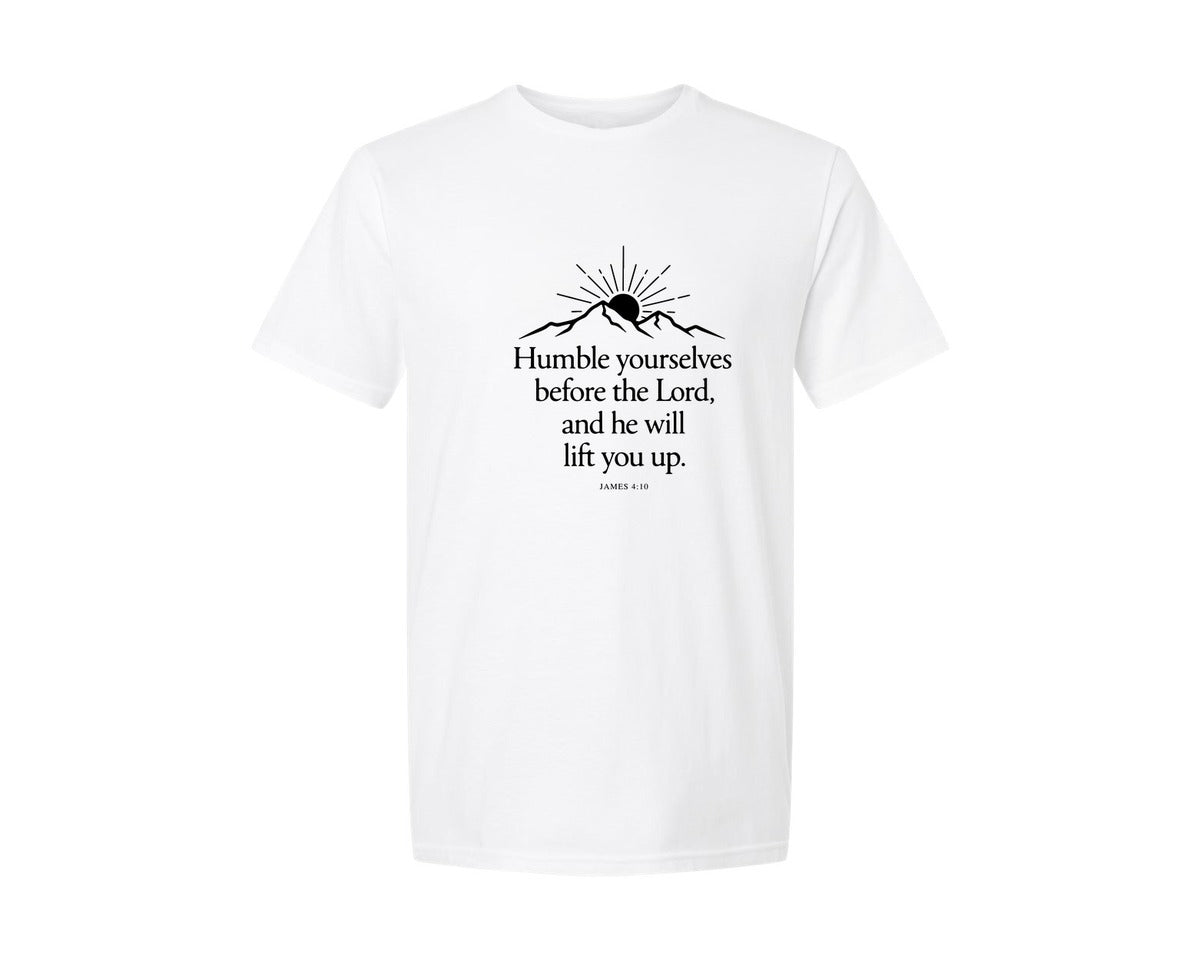 brand:Generic|color:White|Christian Bible Verse Faith Quote Graphic T-Shirt