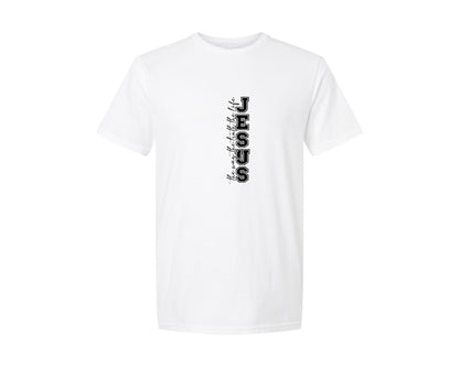 brand:Generic|color:White|Jesus Life Faith Christian Graphic T-Shirt