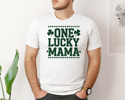 One Lucky Mama Design 40 Graphic T-Shirt