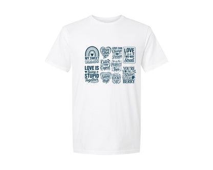 brand:Generic|color:White|Valentines Day 682 Graphic T-Shirt