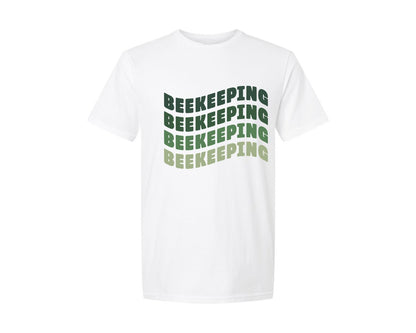 brand:Generic|color:White|Retro Beekeeping T Shirt Design Graphic T-Shirt