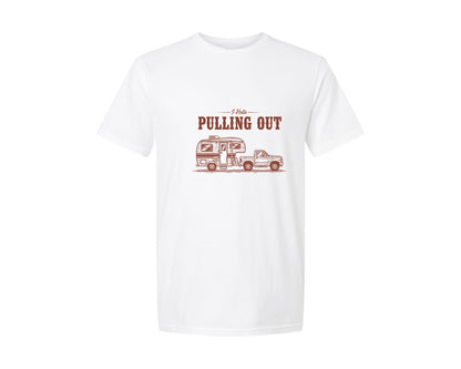 brand:Generic|color:White|I Hate Pulling Out Camping Graphic T-Shirt