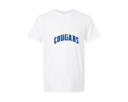 brand:Generic|color:White|Cougar Vector 3 Styles Graphic T-Shirt