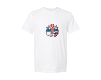 brand:Generic|color:White|American T Shirt Design Graphic T-Shirt