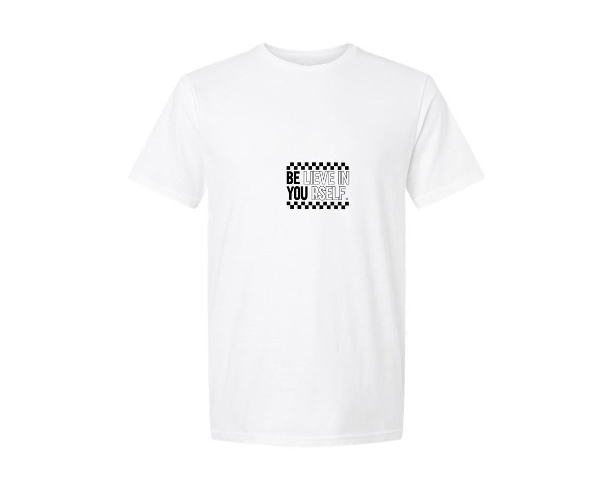brand:Generic|color:White|Believe In Yourself Svgpng 2 Graphic T-Shirt