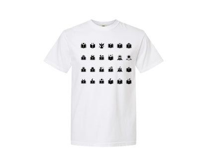 brand:Comfort Colors|color:White|Open Book With Fantasy Graphic T-Shirt