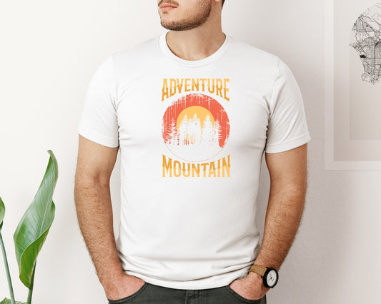 Wild Life Experience Mountain Hiking Tee 4 Graphic T-Shirt
