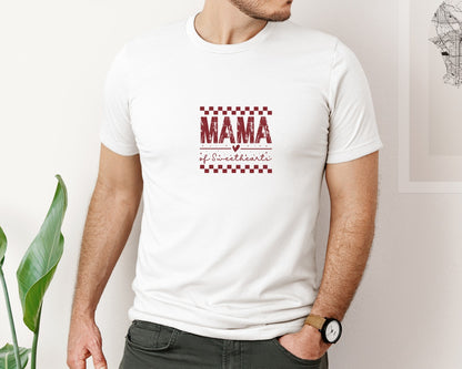 brand:Bella Canvas|color:White|Mama Of Sweethearts 2 Graphic T-Shirt