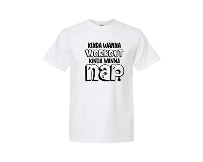 brand:Comfort Colors|color:White|Workout Gym Tank Exercise Graphic T-Shirt