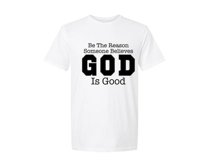 brand:Generic|color:White|God Is Good All The Time Graphic T-Shirt