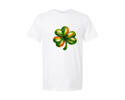 brand:Generic|color:White|St Patricks Day Shamrock 19 Graphic T-Shirt