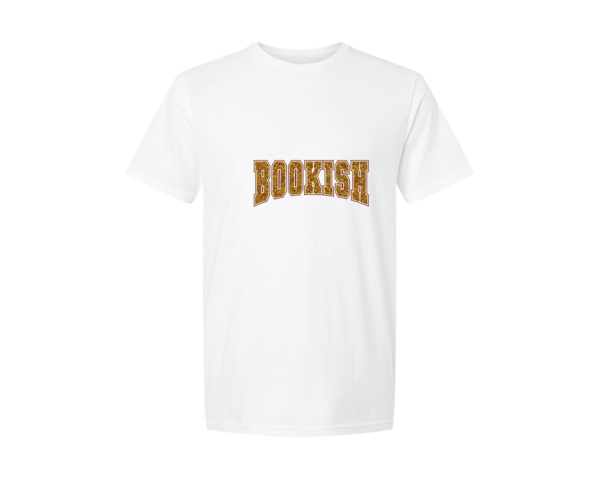 brand:Generic|color:White|Boho Flower Book Floral Fall Bookish 2 Graphic T-Shirt