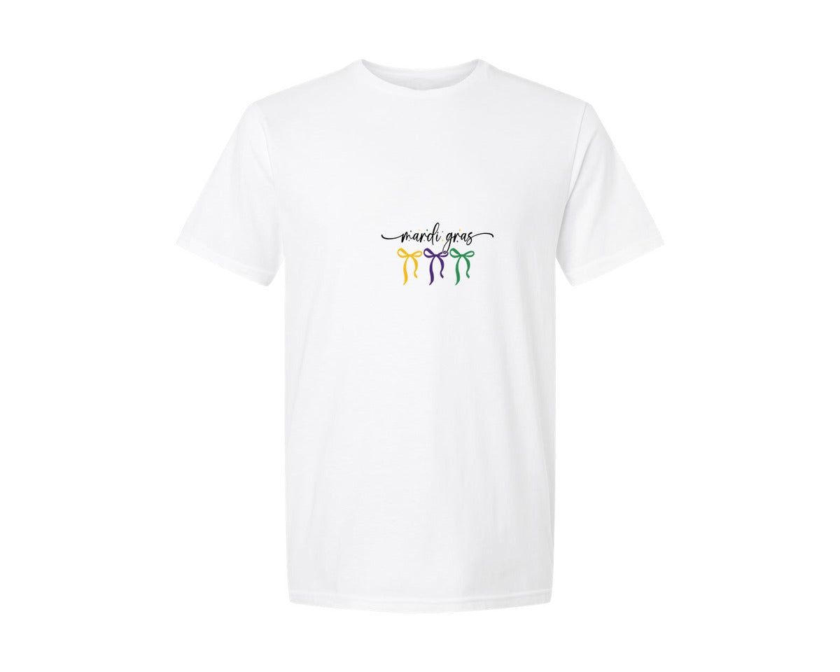 brand:Generic|color:White|Mardi Gras Mardi Gras 6 Graphic T-Shirt