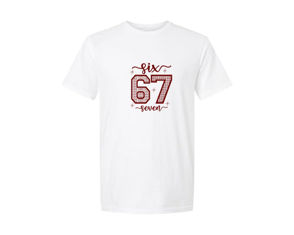 brand:Generic|color:White|67 Valentine Svg67 Valentine Graphic T-Shirt