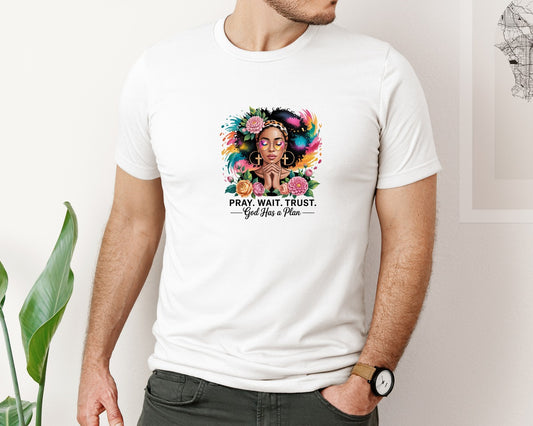 Christian Black Woman Graphic T-Shirt