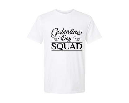 brand:Generic|color:White|Galentines Day Squad 2 Graphic T-Shirt