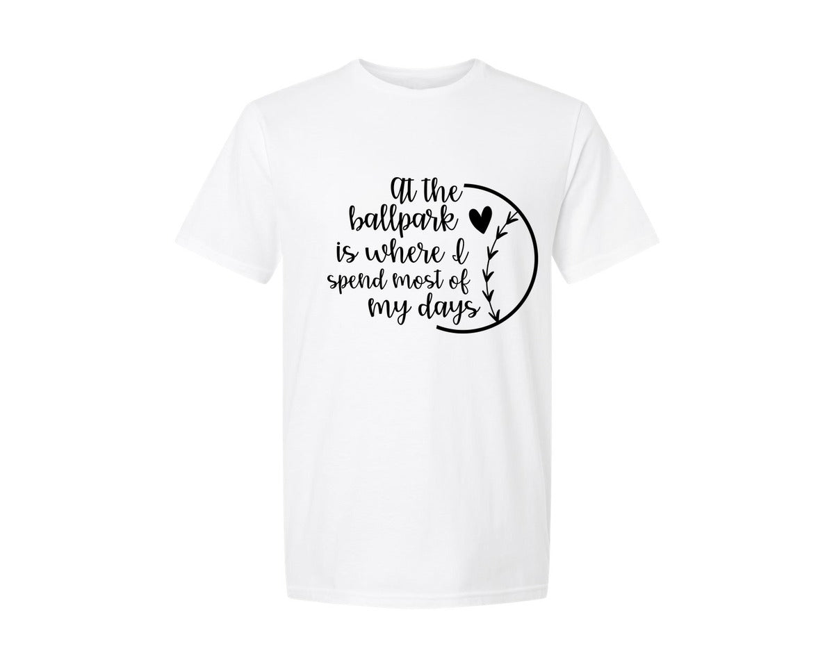 brand:Generic|color:White|Baseball Mom Softball Mom 2 Graphic T-Shirt