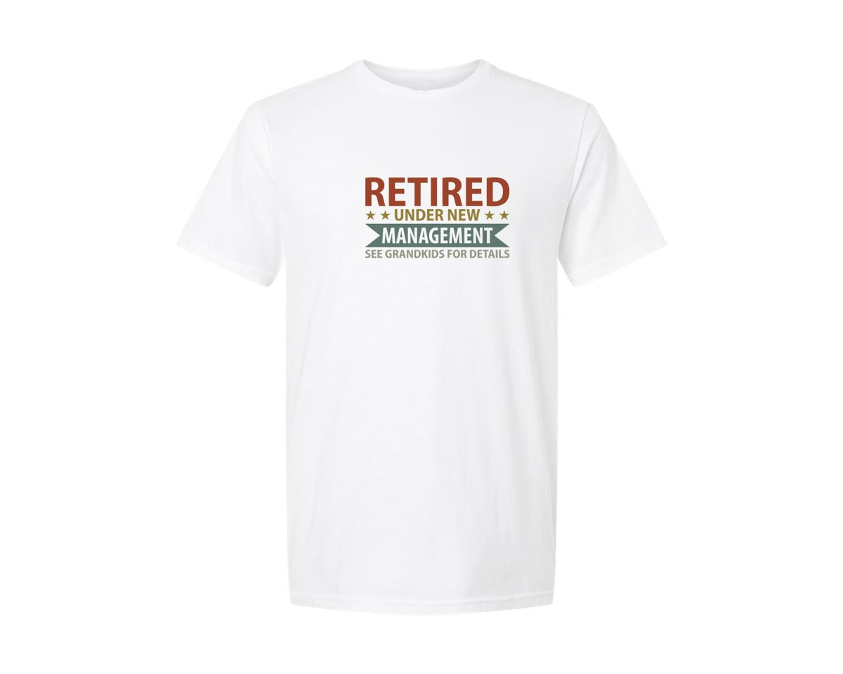 brand:Generic|color:White|Mens Fathers Day Retired Grandpa Shirts Graphic T-Shirt