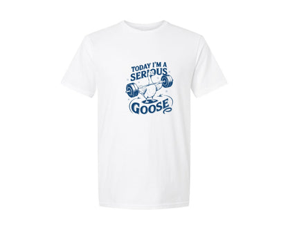 brand:Generic|color:White|Today Im A Serious Goose Bird T Shirt 2 Graphic T-Shirt