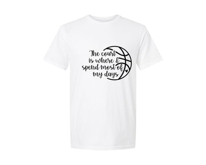 brand:Generic|color:White|Basketball Mom 80 Graphic T-Shirt