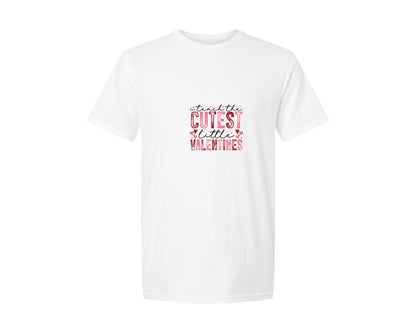 brand:Generic|color:White|Teacher Valentine I Teach Sweet Hearts 2 Graphic T-Shirt