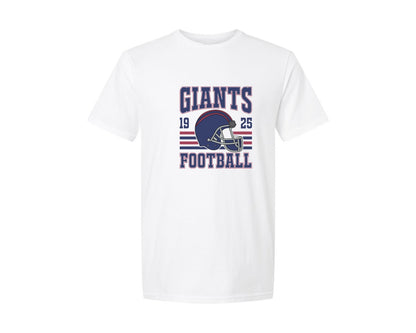 brand:Generic|color:White|Giants Football Graphic T-Shirt