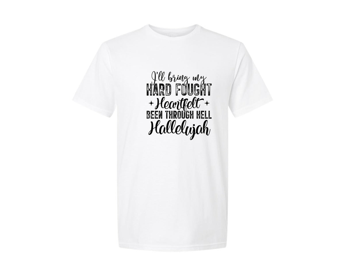 brand:Generic|color:White|Funny Christian Graphic T-Shirt