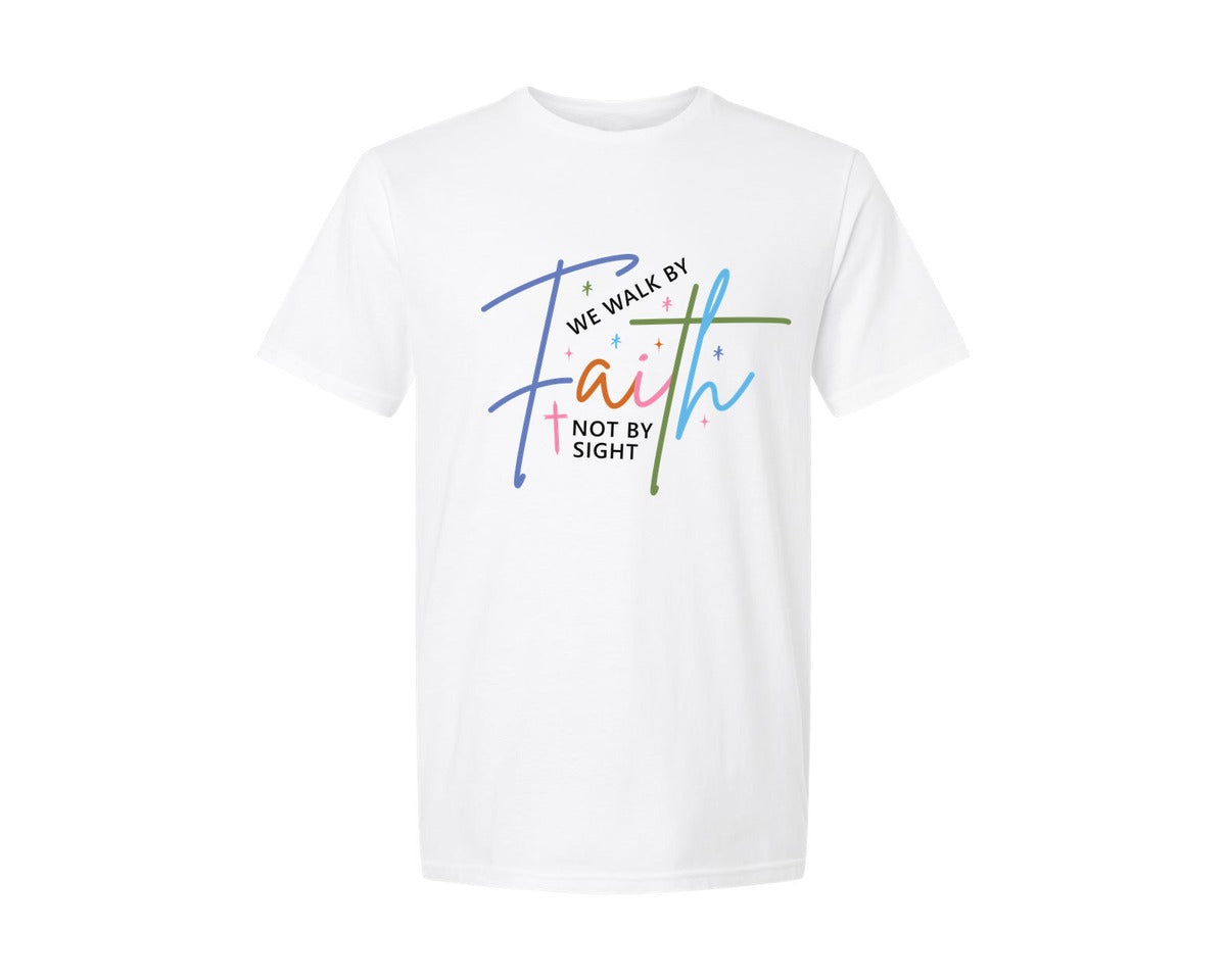 brand:Generic|color:White|Faith Christian Religious 9 Graphic T-Shirt