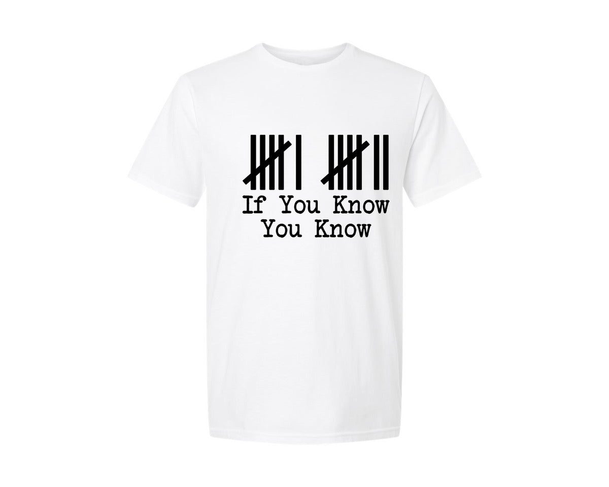 brand:Generic|color:White|If You Know 6 7 Six Seven Six Graphic T-Shirt