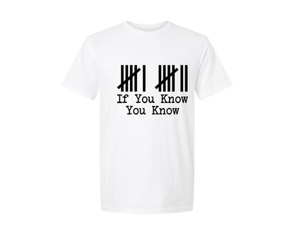 brand:Generic|color:White|If You Know 6 7 Six Seven Six Graphic T-Shirt