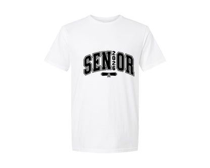 brand:Generic|color:White|Senior 2026 Graduation Graduate Grad Cap Graphic T-Shirt