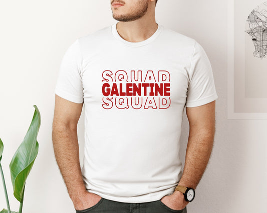 Galentine Squad Shirtvalentines Day Graphic T-Shirt