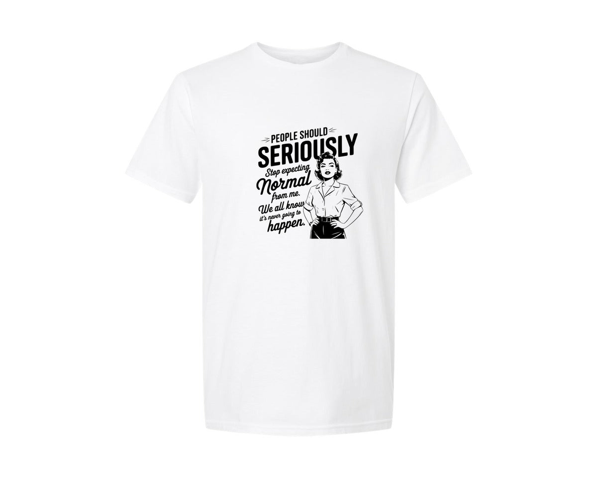 brand:Generic|color:White|Vintage Funny Trendy Woman Shirt Design Graphic T-Shirt