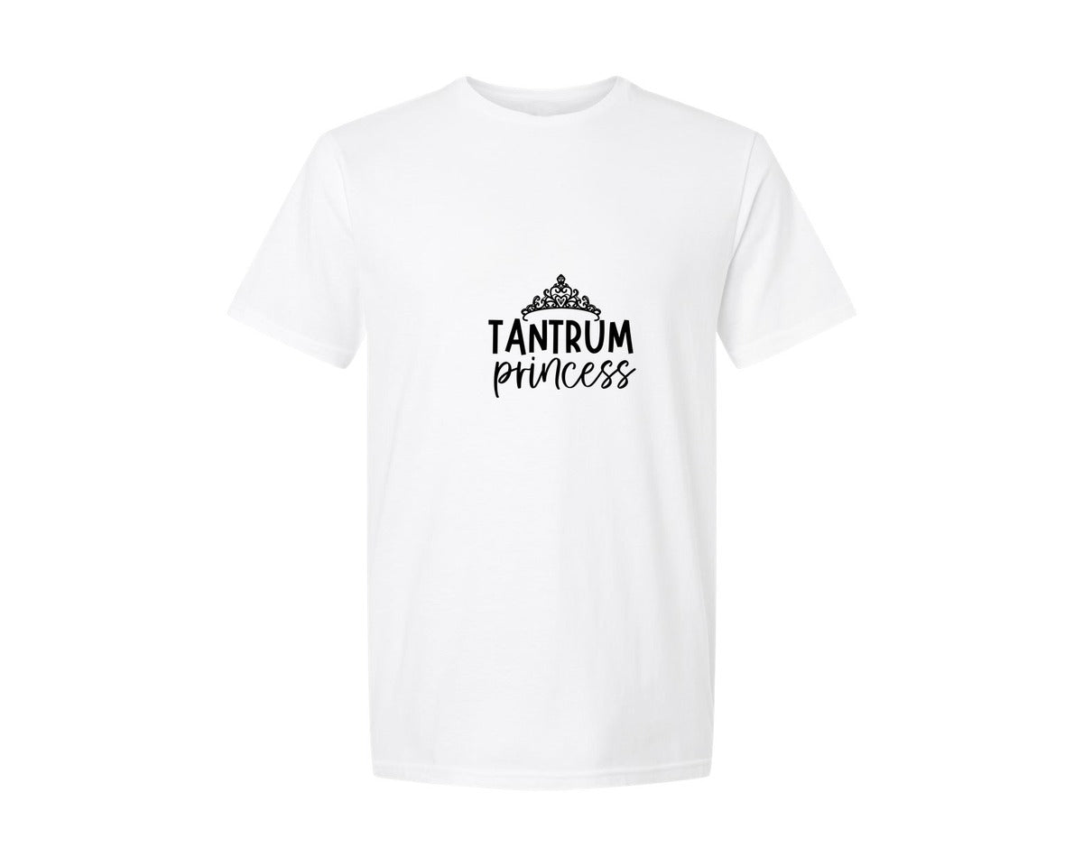 brand:Generic|color:White|Tantrum Princess Graphic T-Shirt