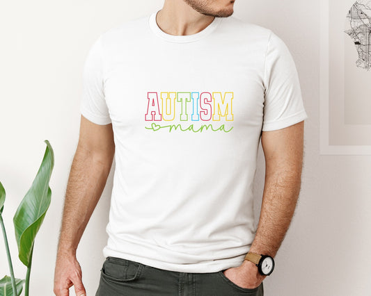 Autism Mama Awareness Graphic T-Shirt